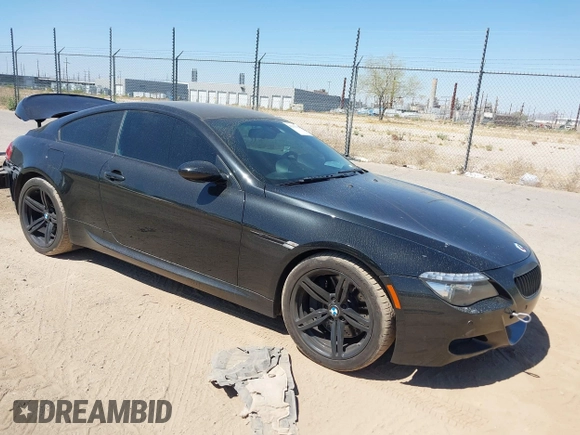 2008 BMW 6 Series M6 with VIN WBSEH93558CY24847, listed as a IAAI auction lot 42171734 with 115,795 mi miles. Bid and sale history available at carsss.com. Image 1.