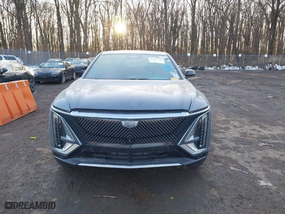 2023 Cadillac LYRIQ RWD Luxury with VIN 1GYKPMRKXPZ002452, listed as a IAAI auction lot 41431130 with 10,526 mi miles. Bid and sale history available at carsss.com. Image 12.