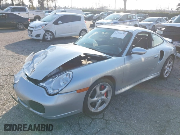 2002 Porsche 911 Carrera S with VIN WP0AB29982S687165, listed as a IAAI auction lot 41462140 with 18,292 mi miles. Bid and sale history available at carsss.com. Image 2.