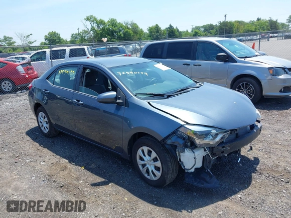 2014 Toyota Corolla L с VIN 2T1BURHE4EC150319, выставлен на аукционе IAAI как лот 42590127 с пробегом 216 000 миль миль и . История ставок и продаж доступна на DreamBid. Изображение 1.