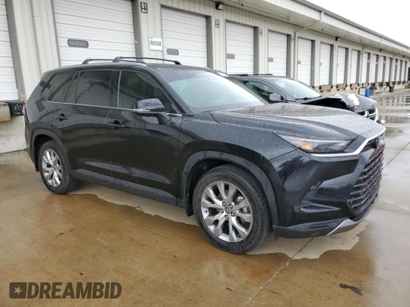 2024 Toyota Highlander XLE z VIN 5TDAAAB5XRS040998, wystawiony jako Copart lot #49960055 z przebiegiem 12 978 mil mil oraz Szkoda całkowita • Salvage title. Historia ofert i sprzedaży dostępna na DreamBid. Obrazek 4.