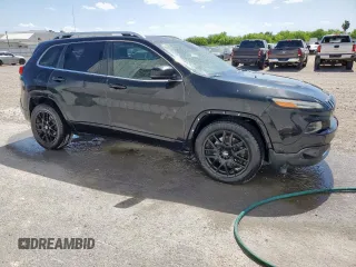 2014 Jeep Cherokee Limited with VIN 1C4PJLDS5EW115108, listed as a Copart auction lot 65480775 with 181,043 mi miles and Clean title. Bid and sale history available at DreamBid. Image 4.
