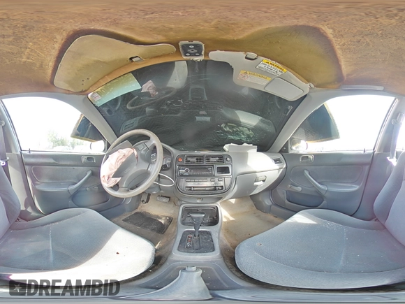 1998 Honda Civic DX with VIN 2HGEJ6624WH528497, listed as a Copart auction lot 83231964 with 132,637 mi miles and Salvage Title. Bid and sale history available at DreamBid. Image 12.