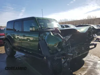 2024 Ford Bronco Outer Banks with VIN 1FMDE8BH5RLA98261, listed as a Copart auction lot 49084995 with 954 mi miles and Salvage title. Bid and sale history available at DreamBid. Image 4.