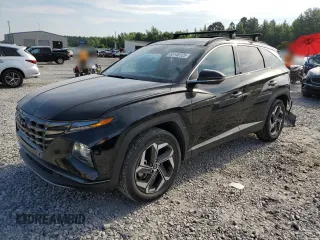 2022 Hyundai Tucson Limited z VIN KM8JECA11NU063943, wystawiony jako Copart lot #63148125 z przebiegiem 26 286 mil mil oraz Szkoda całkowita • Salvage title. Historia ofert i sprzedaży dostępna na DreamBid. Obrazek 1.