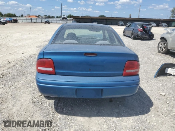 1998 Plymouth Neon Competition z VIN 1P3ES42C6WD726557, wystawiony jako Copart lot #71282324 z przebiegiem 182 489 mil mil oraz Szkody całkowita. Historia ofert i sprzedaży dostępna na DreamBid. Obrazek 6.