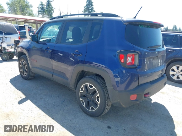 2017 Jeep Renegade Trailhawk с VIN ZACCJBCB6HPF64129, выставлен на аукционе IAAI как лот 42435742 с пробегом 74 975 миль миль и . История ставок и продаж доступна на DreamBid. Изображение 3.