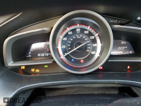 2015 Mazda 3 i Sport with VIN 3MZBM1U78FM197948, listed as a Copart auction lot 46865925 with 183,879 mi miles and Salvage Title. Bid and sale history available at carsss.com. Image 9.