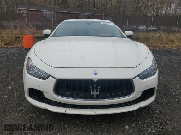 2015 Maserati Ghibli S Q4 z VIN ZAM57RTA3F1131562, wystawiony jako Copart lot #51953055 z przebiegiem 81 822 mil mil oraz Tytuł czysty. Historia ofert i sprzedaży dostępna na DreamBid. Obrazek 5.