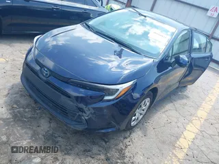2023 Toyota Corolla Hybrid LE with VIN JTDBCMFE5PJ003037, listed as a IAAI auction lot 40168826 with 50,709 mi miles. Bid and sale history available at carsss.com. Image 17.