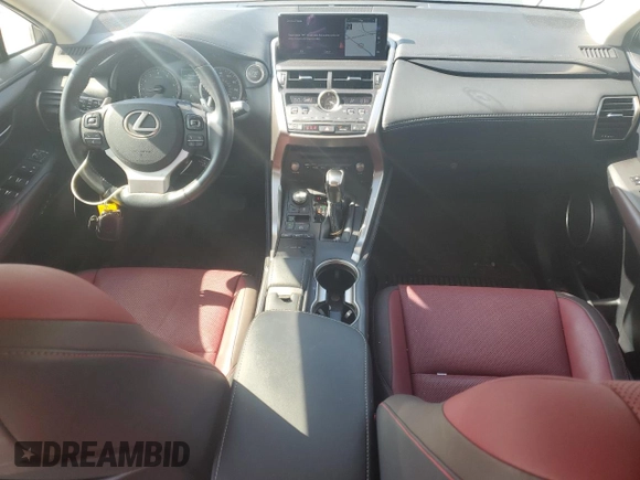 2019 Lexus NX 300 with VIN JTJBARBZ9K2197650, listed as a Copart auction lot 50976215 with 49,021 mi miles and Salvage Title. Bid and sale history available at DreamBid. Image 8.