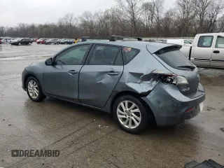 2013 Mazda 3 i Touring with VIN JM1BL1LP1D1814043, listed as a Copart auction lot 52600925 with 163,821 mi miles and Salvage Title. Bid and sale history available at carsss.com. Image 2.