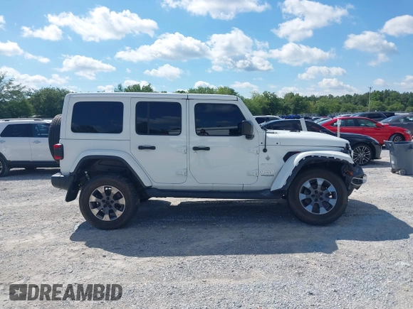 2019 Jeep Wrangler Unlimited Sahara with VIN 1C4HJXEG4KW514206, listed as a IAAI auction lot 42247094 with 45,712 mi miles and . Bid and sale history available at DreamBid. Image 13.