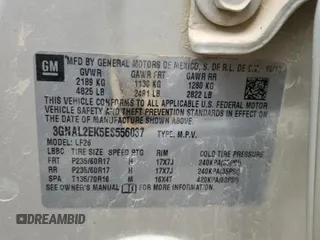2014 Chevrolet Captiva Sport LS z VIN 3GNAL2EK5ES556037, wystawiony jako Copart lot #52734915 z przebiegiem 125 895 mil mil oraz Szkoda całkowita • Salvage title. Historia ofert i sprzedaży dostępna na DreamBid. Obrazek 13.