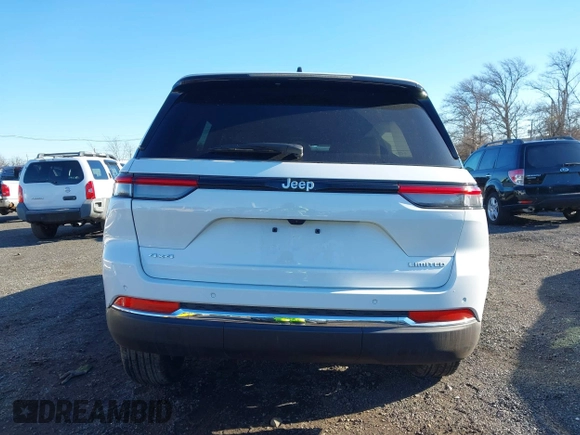 2024 Jeep Grand Cherokee Limited z VIN 1C4RJHBG2RC230115, wystawiony jako IAAI lot #41071409 z przebiegiem 4 711 mil mil oraz . Historia ofert i sprzedaży dostępna na DreamBid. Obrazek 16.