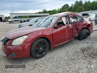 2008 Nissan Maxima SE z VIN 1N4BA41E78C831101, wystawiony jako Copart lot #58123985 z przebiegiem Nie podano mil oraz Szkoda całkowita • Salvage title. Historia ofert i sprzedaży dostępna na DreamBid. Obrazek 1.