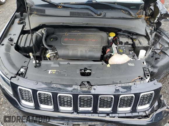 2018 Jeep Compass Latitude with VIN 3C4NJDBB9JT114947, listed as a Copart auction lot 56967075 with 31,994 mi miles and Salvage title. Bid and sale history available at DreamBid. Image 12.