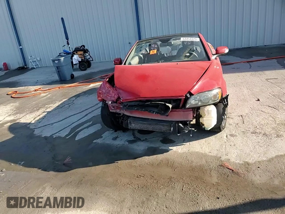 2008 Volvo C70 with VIN YV1MC67278J043639, listed as a Copart auction lot 53454425 with 0 mi miles and Salvage Title. Bid and sale history available at carsss.com. Image 11.