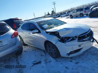 2019 Acura TLX w/Advance Pkg with VIN 19UUB3F89KA003858, listed as a IAAI auction lot 41271443 with 81,978 mi miles. Bid and sale history available at carsss.com. Image 13.