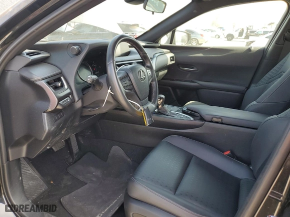 2022 Lexus UX with VIN JTHX9JBH1N2056617, listed as a Copart auction lot 47960103 with 28,948 mi miles. Bid and sale history available at carsss.com. Image 7.
