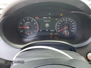 2020 Kia Stinger GT1 with VIN KNAE45LC2L6084091, listed as a Copart auction lot 51410175 with 129,049 mi miles and Salvage Title. Bid and sale history available at DreamBid. Image 9.