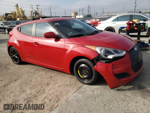 2016 Hyundai Veloster with VIN KMHTC6AD5GU277525, listed as a Copart auction lot 66564993 with 141,248 mi miles. Bid and sale history available at carsss.com. Image 4.