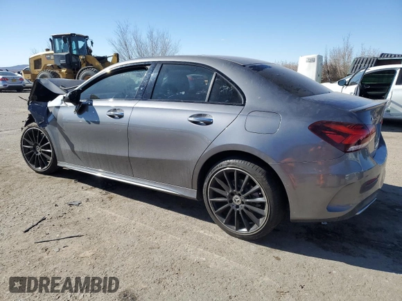 2020 Mercedes-Benz A 220 with VIN W1K3G4EB2LJ235062, listed as a Copart auction lot 41996965 with 36,675 mi miles and Salvage Title. Bid and sale history available at DreamBid. Image 2.