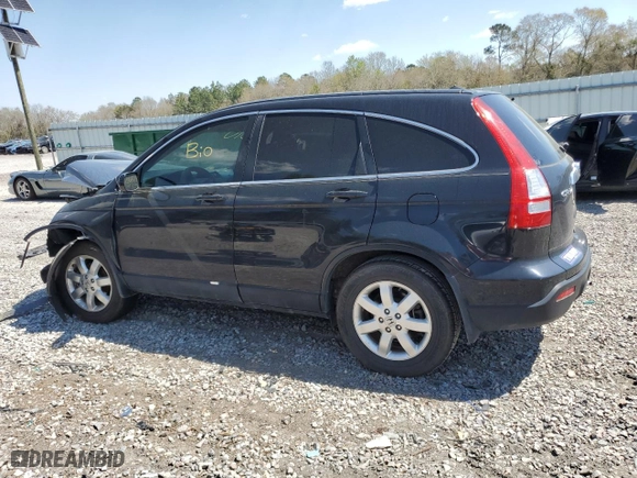 2007 Honda CR-V EX-L with VIN JHLRE38777C012458, listed as a Copart auction lot 50514055 with 128,503 mi miles and Salvage Title. Bid and sale history available at carsss.com. Image 2.