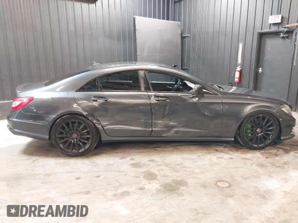 2013 Mercedes-Benz CLS 550 with VIN WDDLJ9BBXDA065005, listed as a IAAI auction lot 42009074 with 158,459 mi miles and . Bid and sale history available at DreamBid. Image 6.