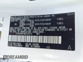 2022 Lexus RX with VIN 2T2HZMAA1NC232512, listed as a IAAI auction lot 41375711 with 27,599 mi miles. Bid and sale history available at carsss.com. Image 9.