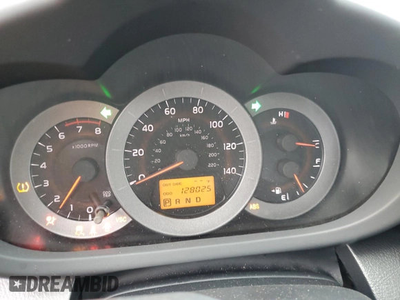 2007 Toyota RAV4 Sport with VIN JTMZD32V476028588, listed as a Copart auction lot 56680415 with 128,025 mi miles and Salvage title. Bid and sale history available at DreamBid. Image 9.