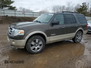 2008 Ford Expedition Eddie Bauer с VIN 1FMFU18568LA81998, выставлен на аукционе Copart как лот 47245695 с пробегом 152 695 миль миль и Чистый • Clean title. История ставок и продаж доступна на DreamBid. Изображение 1.