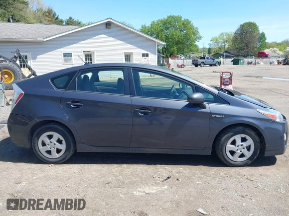 2011 Toyota Prius I with VIN JTDKN3DU6B0275402, listed as a IAAI auction lot 42150534 with 217,942 mi miles and . Bid and sale history available at DreamBid. Image 14.