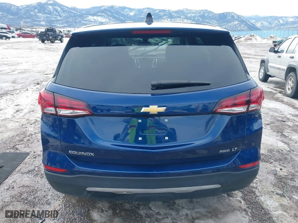 2022 Chevrolet Equinox LT with VIN 3GNAXUEV1NS222176, listed as a IAAI auction lot 41568536 with 10,278 mi miles. Bid and sale history available at carsss.com. Image 17.