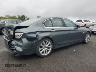 2012 BMW 5 Series 528i xDrive z VIN WBAXH5C56CDW06599, wystawiony jako Copart lot #55239355 z przebiegiem 129 520 mil mil oraz Szkoda całkowita • Salvage title. Historia ofert i sprzedaży dostępna na DreamBid. Obrazek 3.