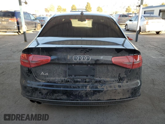 2014 Audi A4 Premium Plus with VIN WAUEFAFLXEN011719, listed as a Copart auction lot 89273005 with 118,529 mi miles and Salvage Title. Bid and sale history available at carsss.com. Image 6.