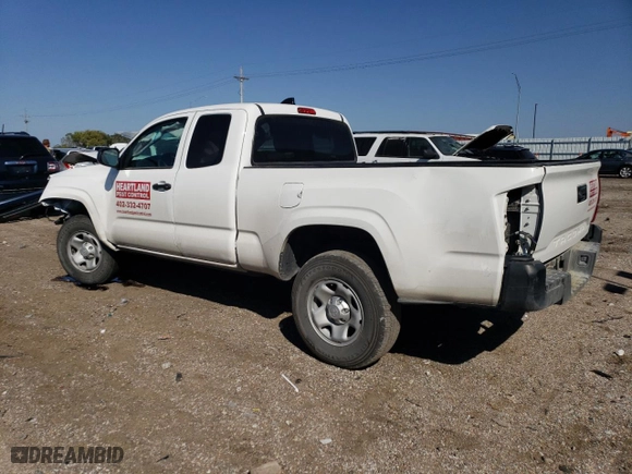 2022 Toyota Tacoma 2WD SR with VIN 3TYRX5GN9NT038093, listed as a Copart auction lot 74240384 with 32,885 mi miles and Salvage Title. Bid and sale history available at carsss.com. Image 2.