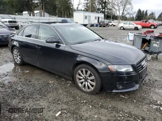 2009 Audi A4 with VIN WAULF68K79N017699, listed as a Copart auction lot 87635845 with Not provided miles and Salvage title. Bid and sale history available at DreamBid. Image 4.
