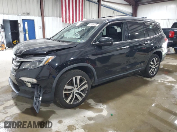 2017 Honda Pilot Touring with VIN 5FNYF6H96HB087634, listed as a Copart auction lot 63535125 with 137,129 mi miles and Salvage title. Bid and sale history available at DreamBid. Image 1.