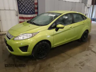 2011 Ford Fiesta SE with VIN 3FADP4BJ2BM153639, listed as a Copart auction lot 50975305 with 128,711 mi miles and Salvage Title. Bid and sale history available at carsss.com. Image 1.