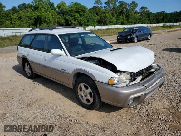 1999 Subaru Legacy Outback with VIN 4S3BG6850X7649578, listed as a Copart auction lot 56654155 with 174,651 mi miles and Salvage title. Bid and sale history available at DreamBid. Image 4.