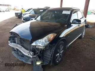 2016 Infiniti QX50 with VIN JN1BJ0RP7GM230100, listed as a IAAI auction lot 41896675 with 134,926 mi miles. Bid and sale history available at carsss.com. Image 2.