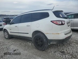 2016 Chevrolet Traverse LS with VIN 1GNKRFED6GJ333845, listed as a Copart auction lot 43333115 with 133,481 mi miles and Clean Title. Bid and sale history available at carsss.com. Image 2.