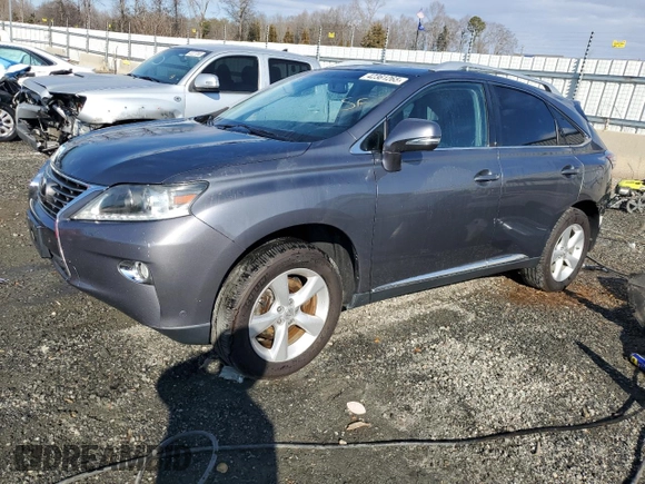 2014 Lexus RX 350 with VIN 2T2BK1BA2EC241548, listed as a Copart auction lot 42187935 with 138,811 mi miles and Salvage Title. Bid and sale history available at DreamBid. Image 1.