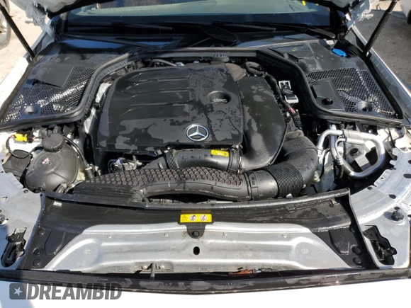 2022 Mercedes-Benz C 300 with VIN W1KWK8DB1NG115192, listed as a Copart auction lot 74674234 with 13,638 mi miles and Non Repairable. Bid and sale history available at DreamBid. Image 11.