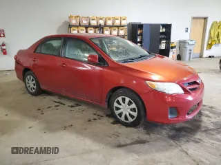 2011 Toyota Corolla L with VIN JTDBU4EE3B9125842, listed as a Copart auction lot 52858335 with 134,422 mi miles and Salvage Title. Bid and sale history available at carsss.com. Image 4.
