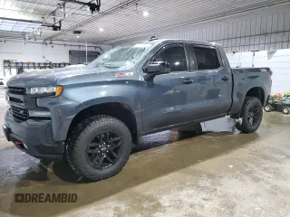 2020 Chevrolet Silverado 1500 LT Trail Boss with VIN 1GCPYFED8LZ180513, listed as a Copart auction lot 42901935 with 44,546 mi miles and Salvage Title. Bid and sale history available at carsss.com. Image 1.