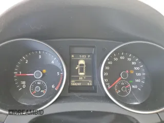 2012 Volkswagen Jetta SportWagen TDI w/Sunroof & Nav with VIN 3VWPL7AJ2CM707363, listed as a Copart auction lot 70338144 with 160,247 mi miles and Salvage Title. Bid and sale history available at carsss.com. Image 9.