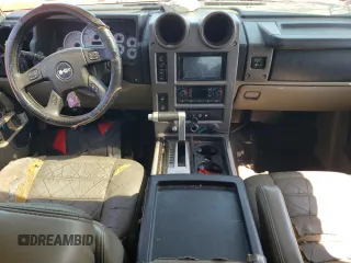 2004 Hummer H2 with VIN 5GRGN23U04H116668, listed as a Copart auction lot 41477165 with 0 mi miles and Salvage Title. Bid and sale history available at carsss.com. Image 8.