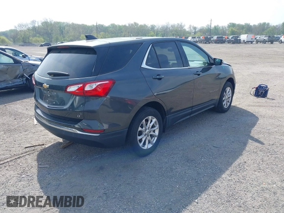 2018 Chevrolet Equinox LT with VIN 3GNAXJEV8JS504338, listed as a IAAI auction lot 42112735 with 123,028 mi miles and . Bid and sale history available at DreamBid. Image 4.